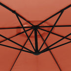 Ampelschirm mit Aluminium-Mast 350 cm
