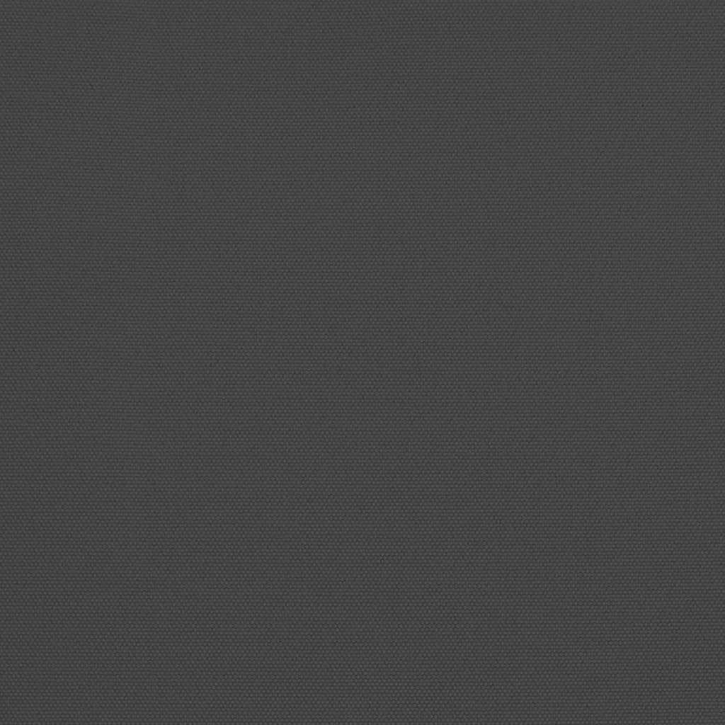 Ampelschirm mit LED-Beleuchtung und Stahl-Mast 300 cm Anthrazit