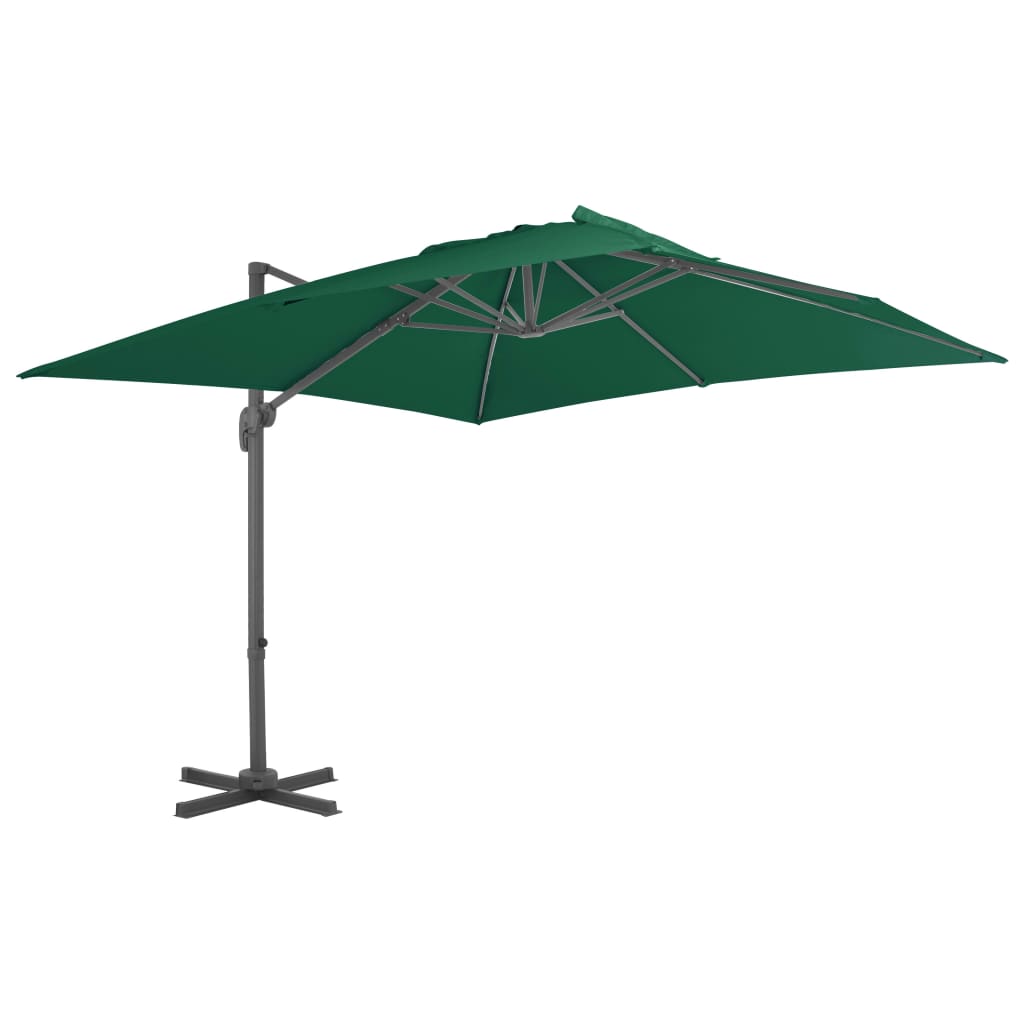 Ampelschirm mit Aluminium-Mast 300x300 cm