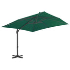 Ampelschirm mit Aluminium-Mast 300x300 cm