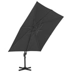 Ampelschirm mit Aluminium-Mast 300x300 cm