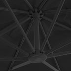 Ampelschirm mit Aluminium-Mast 300x300 cm