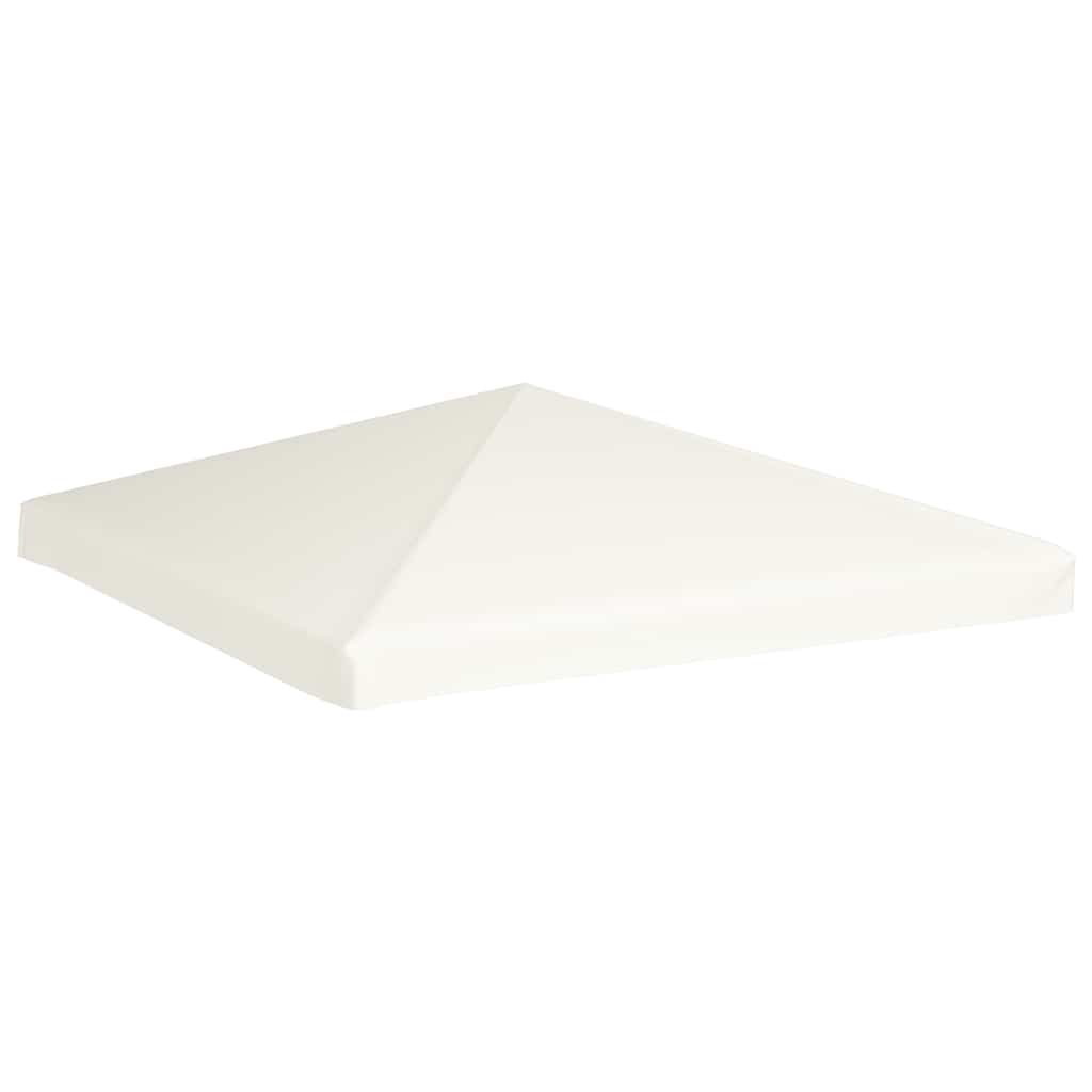 Pavillondach 310 g/m² 3x3 m Cremeweiß