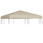 Pavillondach 310 g/m² 3×3 m Beige
