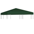 Pavillondach 310 g/m² 3x3 m Grün