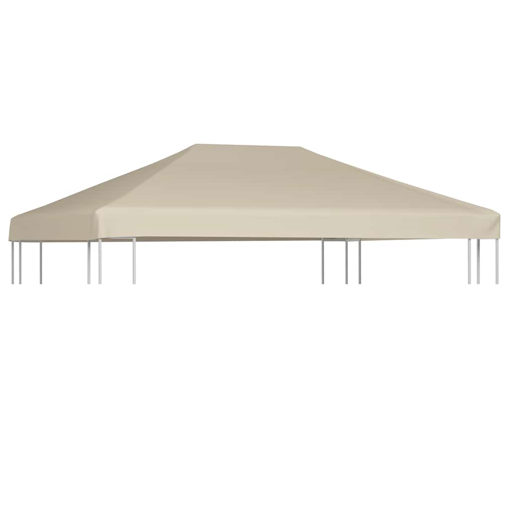 Pavillondach 310 g/m² 4×3 m Beige