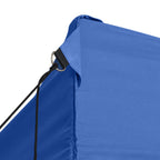 Faltzelt mit 3 Seitenteilen 3x4,5 m Blau