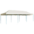 Faltzelt Pop-Up Partyzelt 3 x 9 m Creme