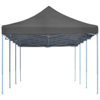 Faltzelt Pop-Up Partyzelt 3 x 9 m Anthrazit
