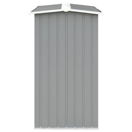 vidaXL Brennholzlager aus verzinktem Stahl 330 x 92 x 153 cm Grau