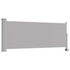 Ausziehbare Seitenmarkise 100x300 cm Grau