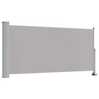 Ausziehbare Seitenmarkise 120x300 cm Grau