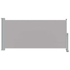Ausziehbare Seitenmarkise 120x300 cm Grau