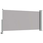 Ausziehbare Seitenmarkise 120x300 cm Grau