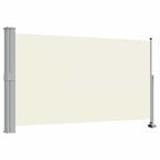 Ausziehbare Seitenmarkise 140x300 cm Creme