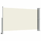 Ausziehbare Seitenmarkise 140x300 cm Creme