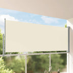 Ausziehbare Seitenmarkise 140x300 cm Creme