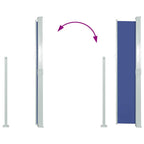 Ausziehbare Seitenmarkise 140x300 cm Blau