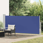 Ausziehbare Seitenmarkise 140x300 cm Blau