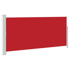 Ausziehbare Seitenmarkise 140x300 cm Rot