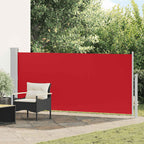 Ausziehbare Seitenmarkise 140x300 cm Rot
