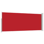 Ausziehbare Seitenmarkise 120x300 cm Rot