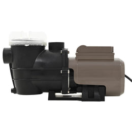 vidaXL Poolpumpe mit Timer Schwarz 0,25 PS 8000 L/h
