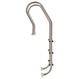 vidaXL Pool-Leiter 3 Stufen 120 cm Edelstahl 304
