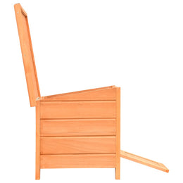 vidaXL Katzenhaus 50x46x43,5 cm Kiefernholz & Tannenholz