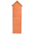 Garten-Geräteschuppen 71x60x213 cm Holz