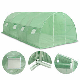vidaXL Gewächshaus 18m² 600x300x200 cm