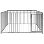 Outdoor-Hundezwinger 200×200×100 cm