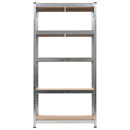 Lagerregale 2 Stk. 90 x 40 x 180 cm MDF