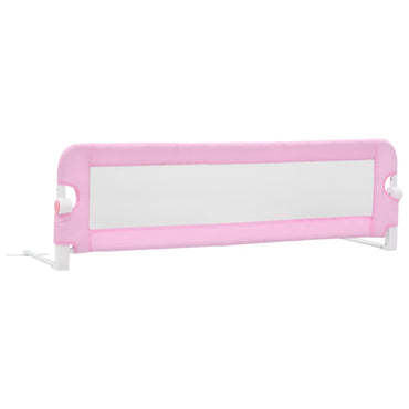 Kleinkind-Bettschutzgitter Rosa 120x42 cm Polyester