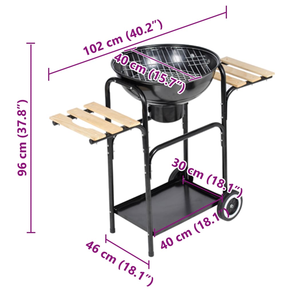 Kugelgrill Nevada Holzkohle-Grill