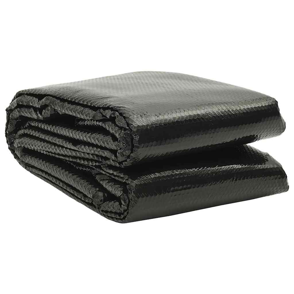 Treibende Pool Solarfolie rechtecking 8 x 5 m Pools, schwarz