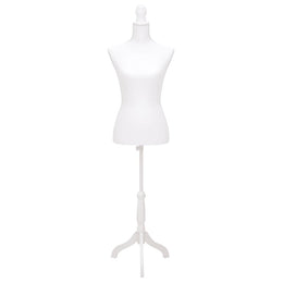 Damenbüste Schneiderpuppe Torso Weiß
