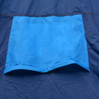 Campingzelt Stoff 9 Personen Dunkelblau und Blau