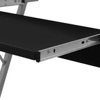 Computertisch Computerwagen PC Tisch Bürotisch Laptop Rollen schwarz