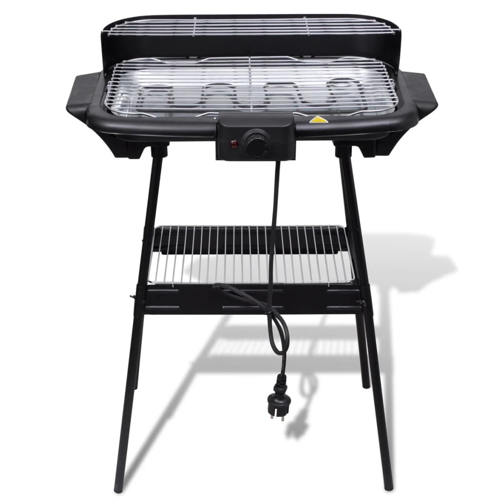 Grill BBQ Standgrill Barbecue Tischgrill Elektrogrill Gartengrill