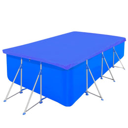 vidaXL Poolabdeckung PE Rechteckig 90 g/qm 540x270 cm
