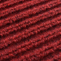 Rote PVC Türmatte 120 x 180 cm