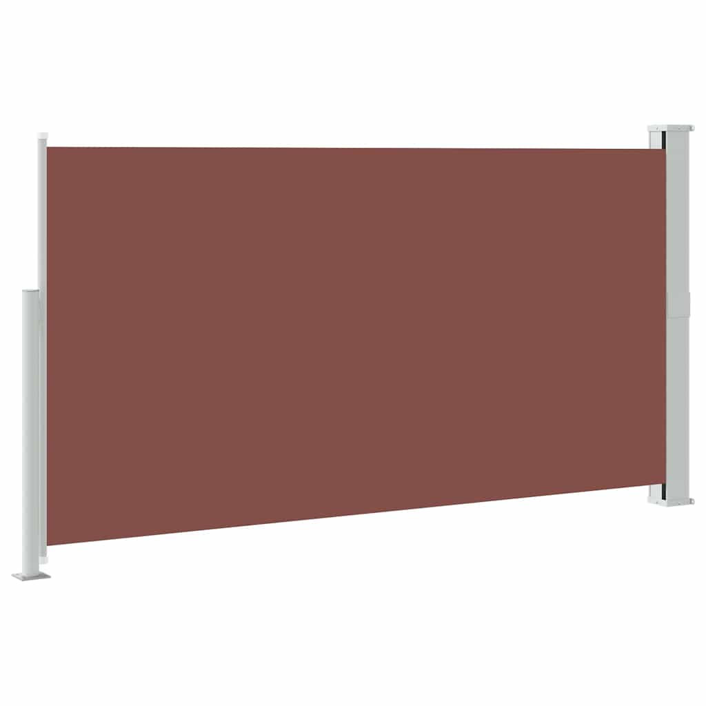 Ausziehbare Seitenmarkise 160x300 cm Braun