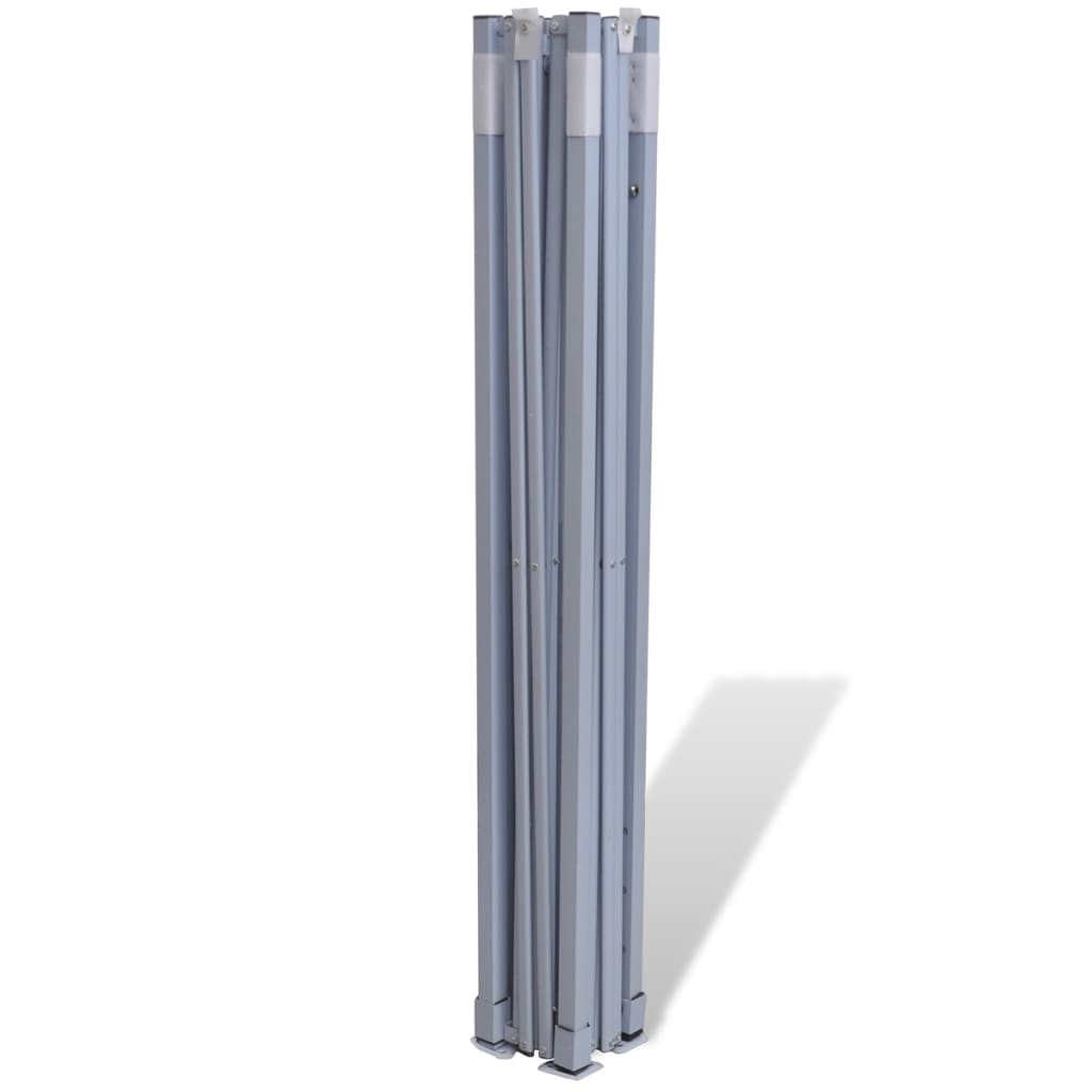 Faltzelt 3x3 m Blau 4 Seitenwände