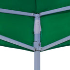 Faltzelt 3 x 3 m Grün