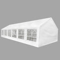 Weißes Partyzelt 12 x 6 m