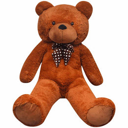 vidaXL Weicher XXL-Plüsch-Teddybär Braun 160 cm