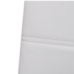 Freischwinger 4 Stk. Weiß Kunstleder