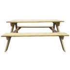 Picknicktisch 150x135x71,5 cm Holz