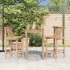 Barhocker 2 Stk. Bambus